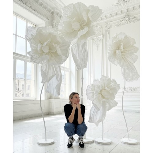 Цветок  из бумаги "Абстракция"